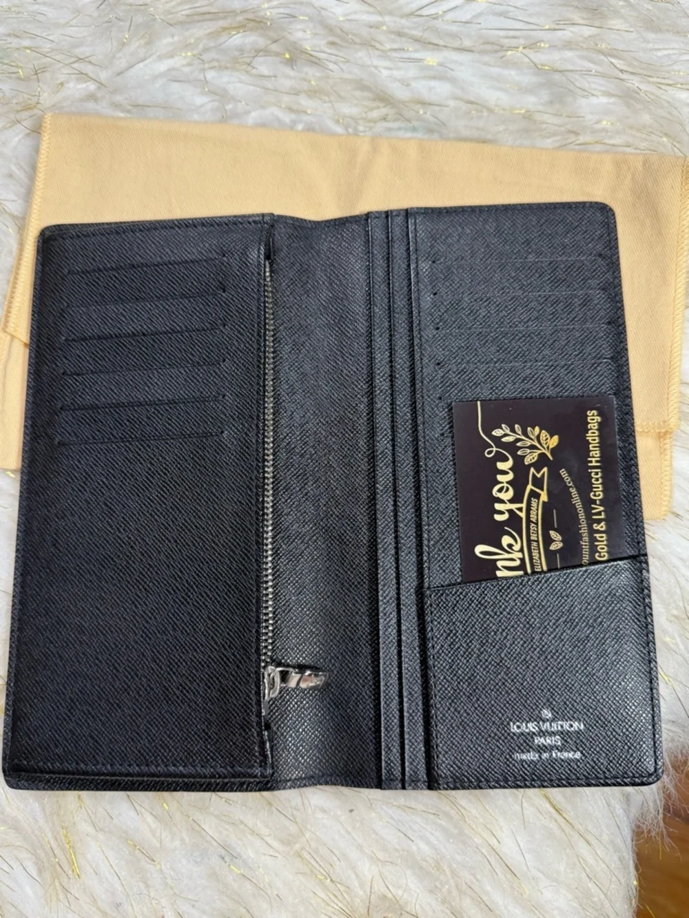 Louis Vuitton Brazza Black Damier Graphite wallet w/ Dust-bag unisex - Picture 2 of 16